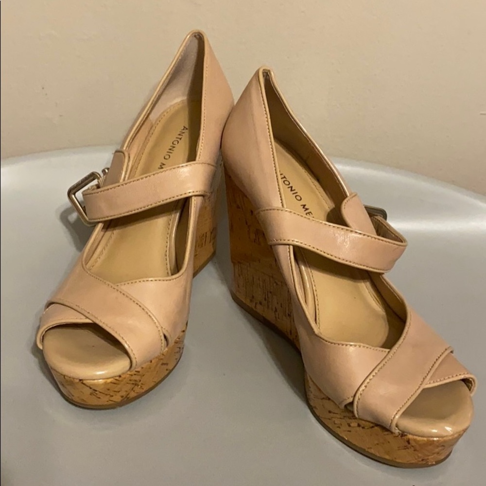 *NEW* Nude Summer Wedge